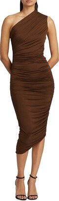 Ira Ruched Midi dress