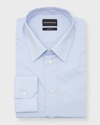 Men's Point Collar Cotton Dress Shirt-AF