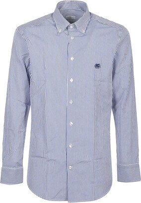 Pegaso Embroidered Striped Shirt