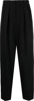 PT Torino Pleated Virgin-Wool Loose-Fit Trousers