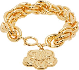 Gold Paris Rope Chain Bracelet