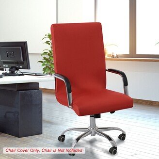 Unique Bargains Office Stretch Chair Cover Washable Removable Swivel Seat Slipcovers