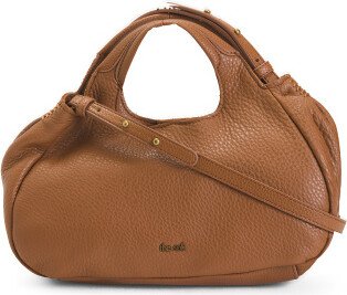 TJMAXX Leather Rylan Mini Satchel With Shoulder Strap