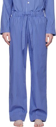 Blue Striped Pyjama Pants-AA