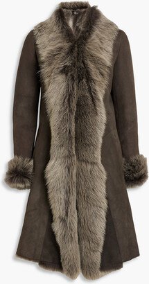 Dom Goor Shearling coat