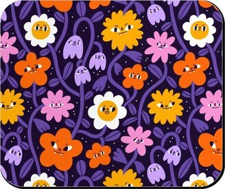 Mouse Pads: Extremely Wicked, Evil And Vile Halloween Garden - Purple Mouse Pad, Rectangle Ornament, Purple