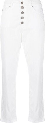 Koons loose-fit cropped jeans