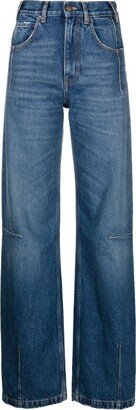 DARKPARK High-Waisted Wide-Leg Jeans