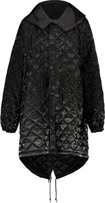 Button Detailed Long-Sleeved Coat