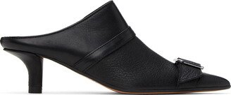 Black Buckle Loafers-AA