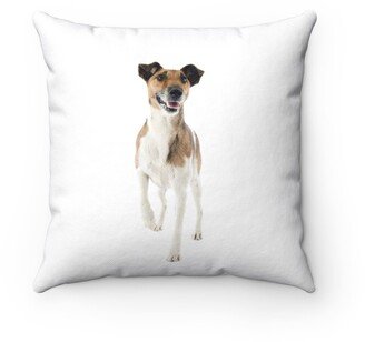 Smooth Fox Terrier Pillow - Throw Custom Cover Gift Idea Room Decor