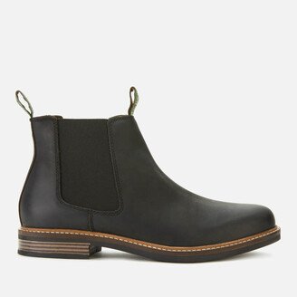 Men's Farsley Leather Chelsea Boots - Black