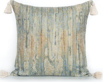 Richloom Igneous Abstract Design in Lapis Decorative Pillow Cover. Accent Throw Pillow, Home Decor.