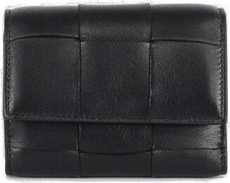 Intreccio Tri-Fold Zip Wallet-AA