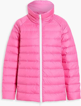 Anon quilted shell down jacket