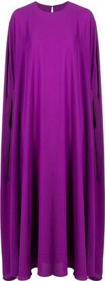 Draped Kaftan Long Dress