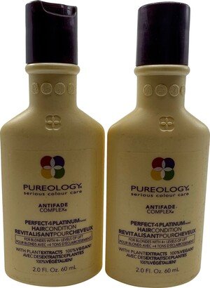 Perfect 4 Platinum Conditioner Color Treated Hair 2 OZ Set of 2