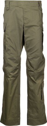 Straight-Leg Cargo Trousers-AY