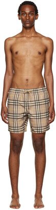 Beige Martin Swim Shorts