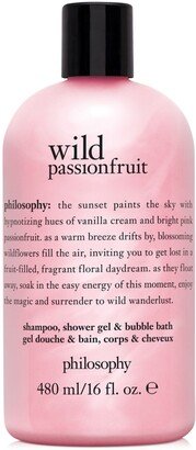 wild passionfruit 3-in-1 shampoo, shower gel and bubble bath, 16 oz., Created for Macy's