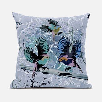 Amrita Sen Designs Amrita Sen Flying Birds Indoor Outdoor Pillow Zip