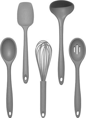 Public Goods Silicone Spoon And Whisk 5 Piece Set