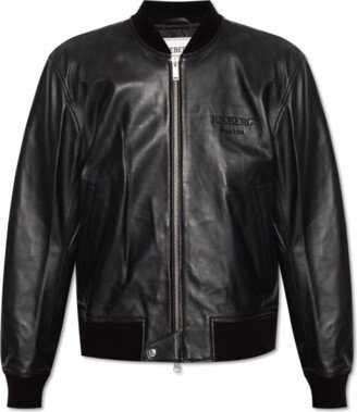 Leather Jacket - Black-AK