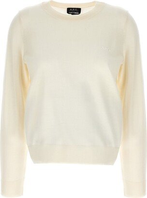 Virginie Logo-Embroidered Crewneck Jumper