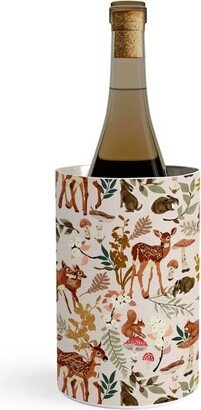 Marta Barragan Camarasa Fawns in the autumn forest Wine Chiller