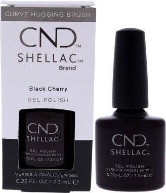 Shellac Nail Color - Black Cherry by for Women - 0.25 oz Nail Polish