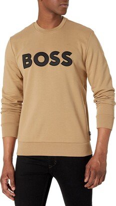 Men's Patch Logo French Terry Crew Neck Sweatshirt