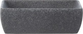 Charcoal Stone Soap Dish Gray - Allure Home Creations