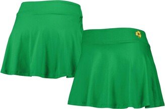 Women's ZooZatz Green Notre Dame Fighting Irish Flowy Skort