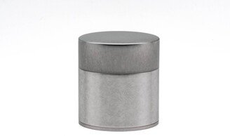 Japanese Chazutsu - 江東堂 Kotodo Silver Metal Tea Canister 100G