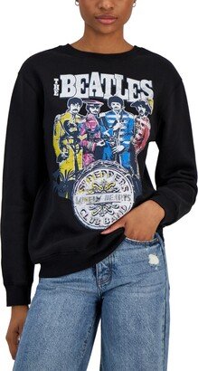 Love Tribe Juniors' The Beatles Sgt. Peppers Graphic Print Sweatshirt