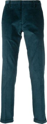 Low-Rise Skinny Corduroy Trousers