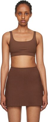 Brown Andy Sport Bra