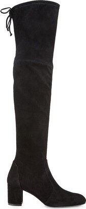 Yulianaland 60MM Leather Over-The-Knee Boots