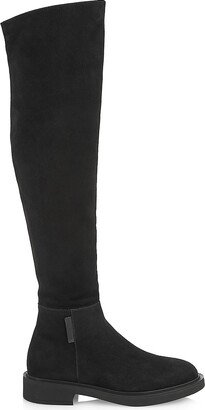 Lexington Suede Over-The-Knee Boots-AA