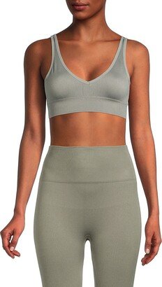 Women's Work It V Neck Sports Bra