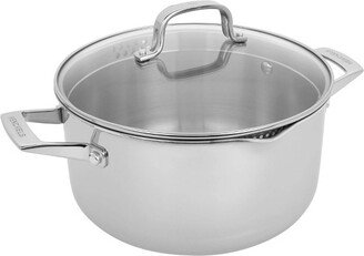 H3 6qt Stainless Steel Dutch Oven with Lid