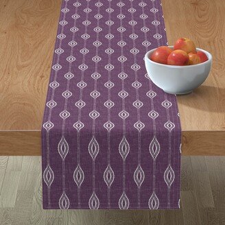 Table Runners: Diamant - Eggplant Table Runner, 108X16, Purple