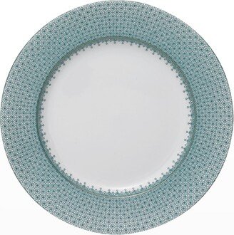 Green Lace Dinner Plate