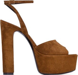 Jodie 150mm suede platform sandals