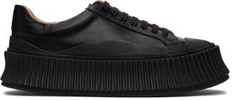 Black Agnellato Platform Sneakers