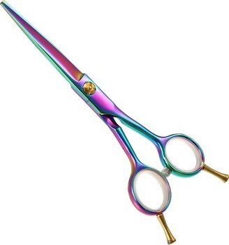 Unique Bargains Hair Cutting Scissors Professional Barber Scissors Stainless Steel Razor 5.9