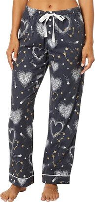 Flannel PJ Pants (Pewter Star Gazer) Women's Pajama