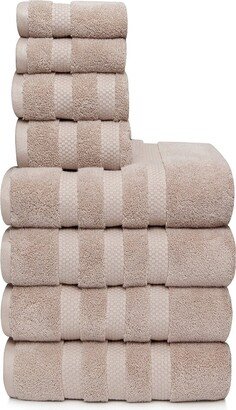 Vivendi Infinity Zero Twist 8Pc Towel Set