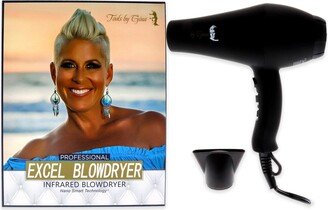 Excel Infrared Blow Dryer by Colours By Gina for Unisex - 1 Pc Hair Dryer