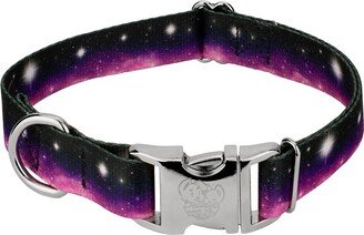 Country Brook Petz Premium Heavenly Space Dog Collar (5/8 Inch, Small)